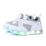 LEO STAR LED RUNNING SHOES(KIDS SHOES) WHITE 儿童彩灯鞋