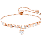 MELT YOUR HEART BRACELET HRT CRY ROS M 手链