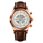 TRANSOCEAN CHRONOGRAPH UNITIME  男士手表