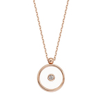 LA STELLA FLOATING STONE P1135 NECKLACE  项链