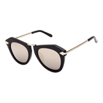 KAREN WALKER ONE ORBIT ASIAN FIT BLACK GOLD METAL 墨镜