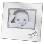 BABY PICTURE FRAME WITH BOW 水晶相框