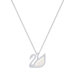 ICONIC SWAN PENDANT MP CRYWHITE RHS 项链