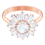 SUNSHINE RING MED CZWH ROS 戒指 52