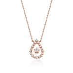 LA STELLA FLOATING STONE P1182 NECKLACE  项链