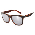 PU0088SK 004 BROWN BROWN SILVER  男士墨镜
