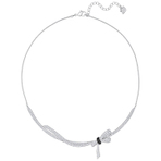 MADEMOISELLE NECKLACE LRG JET CRY RHS 项链