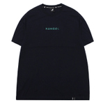 TEXT LOGO SHORT SLEEVES T 2566 NAVY  T恤衫