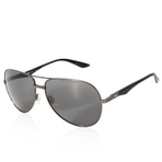 PU0062SA 001 RUTHENIUM BLACK SMOKE  男士墨镜