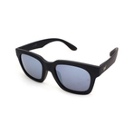 SUNLASS DAEDANADA BLACK SILVER MIRROR LENS 墨镜