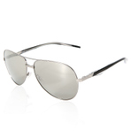 PU0062SA 002 RUTHENIUM CRYSTAL SMOKE  男士墨镜