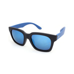SUNGLASS DAEDANADA BLACK BLUE MIRROR LENS 墨镜