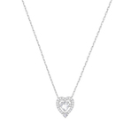 SPARKLING DC NECKLACE HRT CZWH CRY RHS  项链
