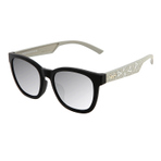 AT3005 BLACK+GRAY PATTERN SILVER MIRROR LENS  运动墨镜