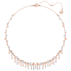 MAYFLY NECKLACE LRG CZWH CRY ROS 项链