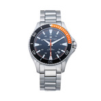 KHAKI NAVY SCUBA BLK ORANGE BEZEL BRAC  男士手表