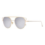 BANE GOLD METAL SILVER METAL SILVER MIRROR LENSE   墨镜