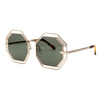 KAREN WALKER SUNGLASS EMMANUEL GOLD METAL 墨镜