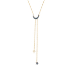 DUO NECKLACE MOON Y MONT CRY MIX 项链