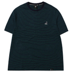 MULTI STRIPE ROUND T SHIRTS 2573 NAVY  短袖T恤
