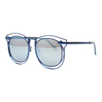 KAREN WALKER SUNGLASS SIMONE BLUE METAL 墨镜