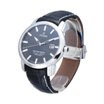 MASTER SERIES MENS LEATHER WATCH (DARK GRAY DIAL) 男士手表