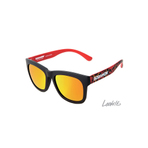 BLACK RED PRINTING ORANGE MIRROR LENS KIDS LOOKIE LK7501 儿童墨镜