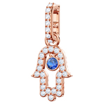 SWA REMIX CHARM MOTIF HAMSA CRY CAPB ROS 吊坠