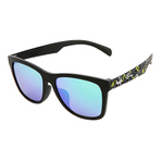 LK7001-C01 SODAMON LOOKIE BLACK PATTERN+GREEN MIRROR LENS 儿童墨镜