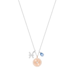ZODIAC PENDANT PISCES DEBL CRY RHS
