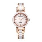 ROMANSON WOMENS CERAMIC WATCH RM8A10QLRRM1R1 女士手表