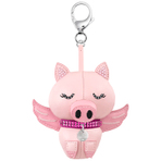 BU BU BAG CHARM PINK STS 钥匙链