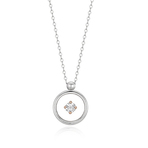LASTELLA FLOATING STONE P1179 NECKLACE  项链