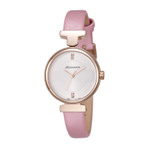 ROMASNSON WOMENS LEATHER WATCH RL6A05LLLRASR1   女士手表