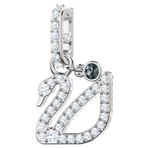 SWA REMIX CHARM MOTIF SWAN CRY RHS 吊坠