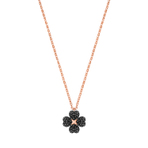 LATISHA PENDANT FLOWER CRY JET ROS  项链