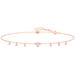 ONE:NECKLACE CHOKER CZMO/ROS 项链