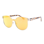 STARSALIOR GOLD METAL BROWN COLOR PATTERN       墨镜