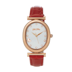 WONDERFLY LEATHER WATCH RED 手表