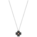 LATISHA PENDANT FLOWER CRY JET MIX  项链