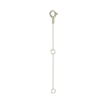 P1164 EXTENDING CHAIN 6CM (WHITE GOLD)  加长延长链