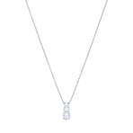 ATTRACT TRILOGY PENDANT RND CZWH RHS 项链