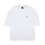 SYMBOL OVERSIZED 3/4 SLEEVES 6108 WHITE 短袖T恤