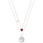 CRY WISHES PENDANT HEART SIAM CRY MIX 项链