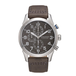 ROMANSON MEN LEATHER WATCH AL6A14HMYWAAR5 男士手表