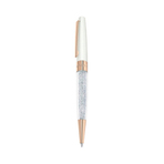 CRYST STARDUST BP PEN WHITE ROS 圆珠笔