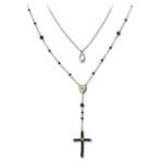 MAY BE NECKLACE CROSS DMUL GOS 项链