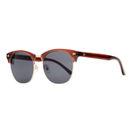 PAN BROWN+GOLD METAL  墨镜