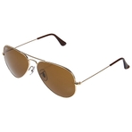 Sunglass(Gold frame Dark Brown)  墨镜