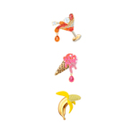 NO REGRETS BROOCH SET LMUL GOS 时针